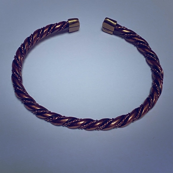 Hand Crafted Jewelry Copper Tribal Bracelet Handmade In Africa New